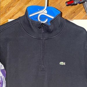 Lacoste half zip sweater
